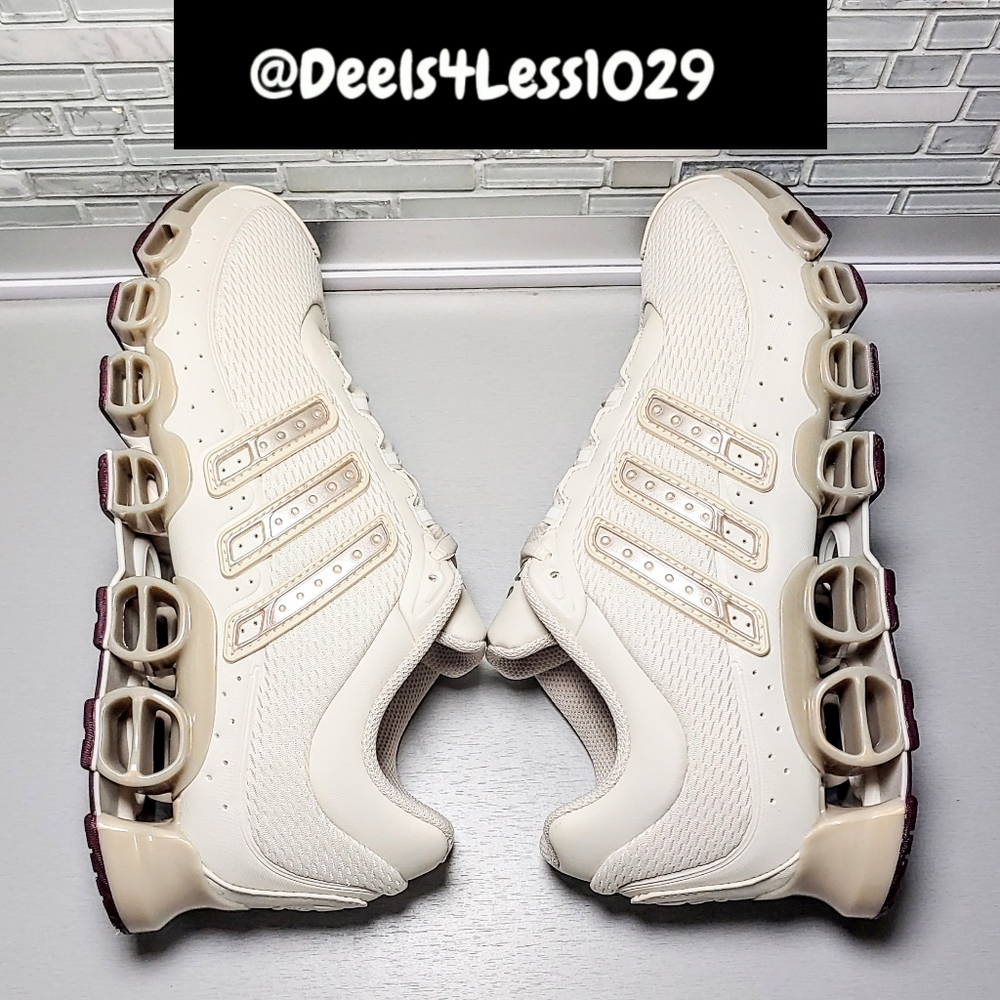 Adidas Megaride A3 Running Womens Alumina Maroon Cyber Metallic - Picture 5 of 6